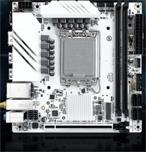 Cartes mères Fit for JGINYUE B760i Carte mère LGA 1700 Prise en Charge Intel Core 12ème 13ème DDR4 3200mhz RAM Mini Itx B760i-GAMING
