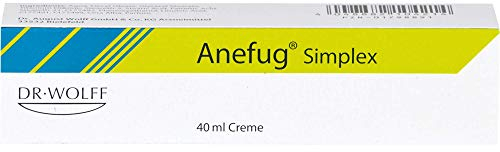 Anefug Simplex Creme getönt für unreine und zu Akne neigende Haut, 40 ml Creme