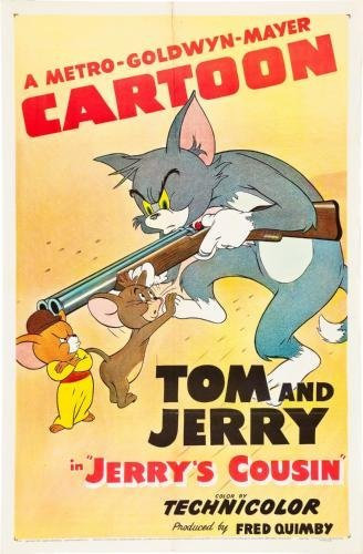 Posters Tom und Jerry 01 28cmx43cm