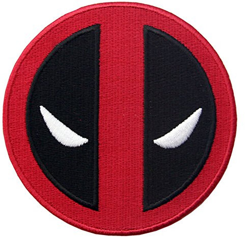 Embird Extreme Deadpool Icon Iron On / Sew On Embroidered Patch