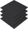 Katara 1672 - Platte Bauplatte 4er Set 100% Kompatibel Lego, Sluban, Papimax, Q-Bricks, 25,5cm x 25,5cm/32x32 Pins, Schwarz