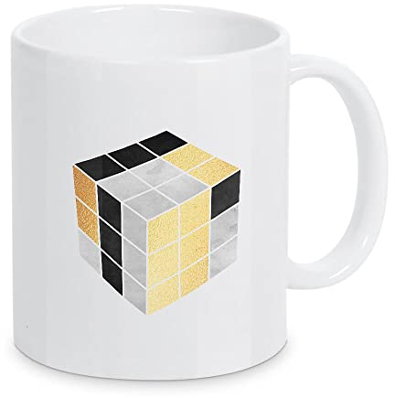 artboxONE Tasse CUBICA von Dunja Krefft - Kaffeetasse Abstrakt