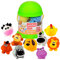 winfun 44742 Animalitos terrestres de Goma para el baño, Edición Selva, 10 Piezas