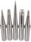 5pcs Replacement Soldering Iron Tips Practical Lead Free Solder Tips kit ETA ETB ETD ETS ETT for Weller WESD51 WESD50 WCC100