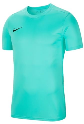 Nike Herren M Nk Df Park Vii JSY T-Shirt, Hyper Turq/Black, S EU