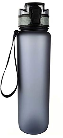 Fitness Trinkflasche Trinkflasche Sport Trinkflasche 1l Trinkflasche Wasserflasche Trinkflaschen Dgree Trinkflasche Wasserflasche 1l Sporttrinkflasche Sportflasche Gray,1000ml