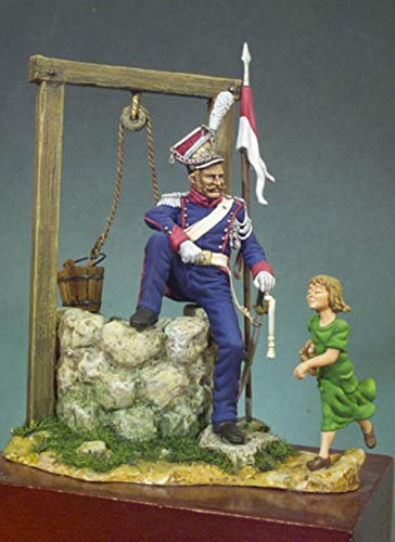 XINGCHANG Resin Assembly Kits 1/32 54Mm Polish Lancer 54Mm Unlackiertes Kit Resin Model