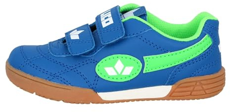 Lico Unisex Kinder Bernie V Hallenturnschuhe, ideal für Sport und Freizeit. Stylisch, atmungsaktiv & leicht, Blau, 32 EU