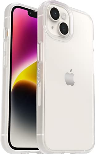 OtterBox Sleek Series Case for iPhone 16e, iPhone 14, Shockproof, Drop proof, Ultra-Slim, Protective Thin Case, Tested to Military Standard, Clear, No Retail Packaging