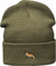 Baddery Strickmütze Herren & Damen : Fuchs - Jagdmütze Jäger Geschenke Jagd Zubehör - Beanie Männer Mütze Winter (Grün)
