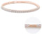 Damen Armband Rosegold mit Zirkonia | Tennisarmband mit Gravur für Namen | Personalisierte Armkette Frauen als Geschenk für Mutter Tochter Freundin
