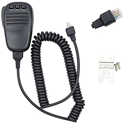 HM-31 A8J Haut-Parleur portatif Microphone pour YAESU FT-817ND FT-857D FT-897D Radio Amateur