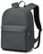 Schulrucksack, College-Rucksack, leicht, Schultasche, wasserabweisend, stilvoll, lässig, Tagesrucksack, College, Reisen, Business, Arbeitstasche passend für 15,4 Zoll Laptop(Gunkelgrau)