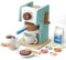 Accessori da cucina per bambini, in legno, macchina per caffè espresso, giocattolo per bambini, set da cucina per ragazze e ragazzi (Green)
