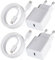 2er-Pack USB C Ladegerät Ladekabel 2M für Samsung Galaxy A54 A53 A52 A51 A34 A33 A20e A14 A13 M54 M53 M34 M14 M13 5g S8 S9 S10 S20 S21 FE Plus, Typ C Handy Schnellladegerät Netzteil Ladeadapter