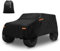 X AUTOHAUX Car Cover for Jeep Wrangler 2DR 2007-2017 Aluminum Film Outdoor Waterproof Sun Rain Snow Hail Protection with Driver Door Zipper