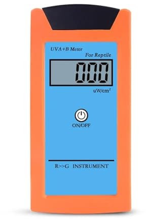 UV-Messgeräte RGM-UVA+B-Messgerät, Reptilienlampen, Kfz-Isolierfolie, UV-Bestrahlungsstärkemessgerät ± 10% REF.NIST, UVA-B-Bestrahlungsstärkemessgerät