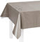 LILENO HOME Tischdecke abwaschbar als Meterware 240x140cm (Schnittkante) in Leinen Taupe SP Motiv - Wachstuchtischdecke wasserabweisend ideal als Tischtuch o. Tischläufer für Bierzeltgarnitur