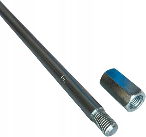 BLYSKAWICA – Erdungsspieß - Erdungsstab - Staberder - Erdspieß Erdung - Kreuzerder - Tiefenerder - verzinkter Stahl– Erdungsstange – Größe - 1m Ø16 - Zusätzlicher 1m-Stift