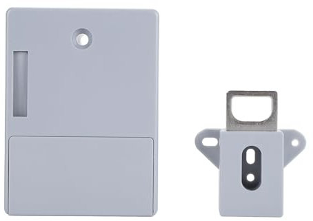 NFC Enabled Cabinet Lock, No-Drill Installation, High Concealment Invisible Lock for Cabinets, Drawers, and Wardrobes