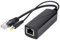 PoEs Splitter für CCTV-Kamera, 15,4 W, 100 Mbit/s, RJ45 auf DC5,5 x 2,1 mm, Power Splitter