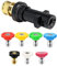 Geichan Pressure Washer Adapter Compatible for Karcher K2 K3 K4 K5 K6 K7 Kärcher Handgun,1/4 Quick Connect Female Fitting with 7 Power Nozzle Tips Multi-Degree,2.5 GPM 3000 PSI