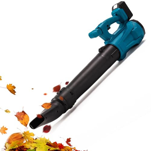 Soffiatore a Batteria,Foglie Elettrico con 21V,Aspiratore a Batteria, Soffiatore per Foglie per La Cura Del Giardino,Prato e La Rimozione Della Neve(Senza batteria E Senza Caricabatterie)