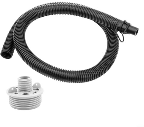 EXTRWORY Tuyau gonflable P6931 étanche pour Coleman pour Intex pour jacuzzi, spa, piscine, tuyau de pompe à air en PVC, connexion rapide, design Twist-Lock