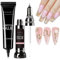 Makartt Nail Rhinestone Glue Set - 15ml & 8ml 3D Nail Gel, Super Strong Adhesive for Charm Gems Jewel Crystal Beads Diamonds, Nail Lamp Required
