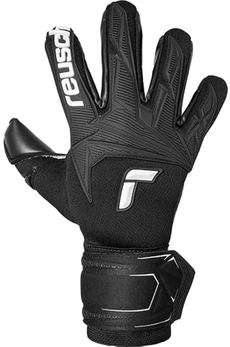 Reusch Torwarthandschuhe Erwachsene |Fingerschutz | top Grip & atmungsaktiv | für Training & Spiel, geeignet für Kunstrasen, Naturrasen & Hartplatz, Größe 7,5-11, Attrakt Freegel Infinity Finger Support
