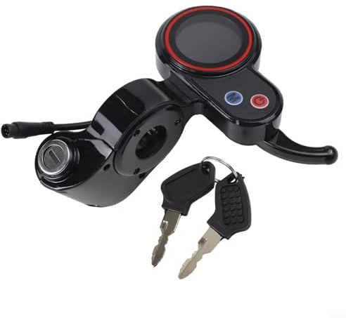 Hitway Hitway H5 Écran LCD 6 broches pour tableau de bord numérique avec niveau de batterie de vitesse ABS