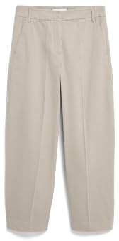 ARMEDANGELS Damen Webhose aus Bio-Baumwoll Mix Barrel Twill Regular Fit Sandstone L