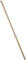 Faithfull FAIRH48118 Wooden Broom Handle 48in x 1.1/8in (1.2M)