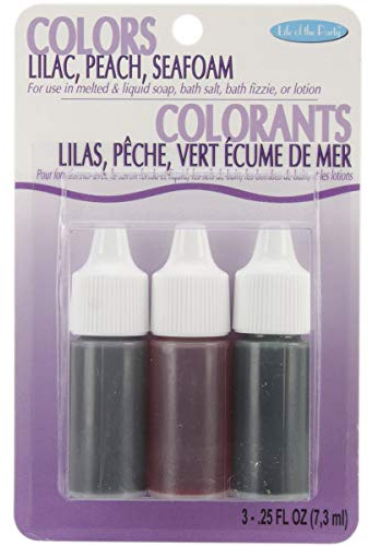 Life of the Party Lilac, Peach, SeafoamLiquid Colors,3 Pack,53007