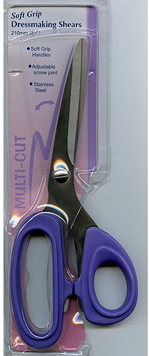 Hemline Scissors Soft Grip Dressmaking Shears, 21cm