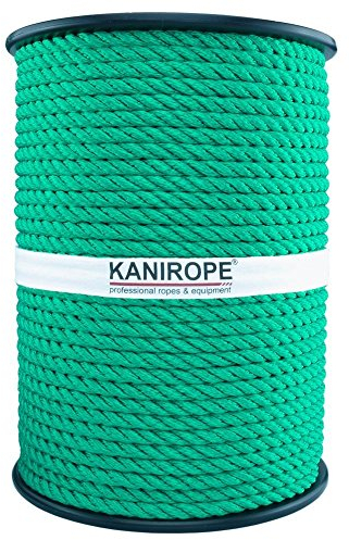 Kanirope® Polypropylenseil MULTITWIST ø16mm 220m Grün 3-litzig gedreht