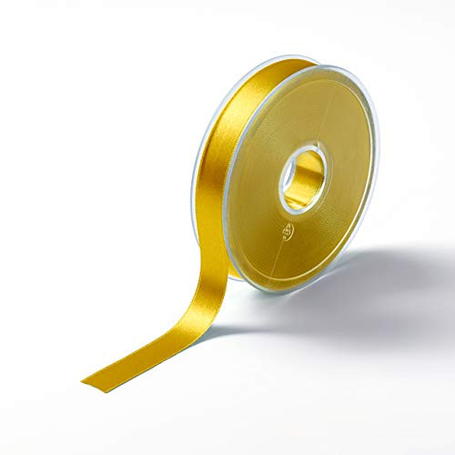 Prym Satin Ribbon 15 mm Yellow, 100% Polyester