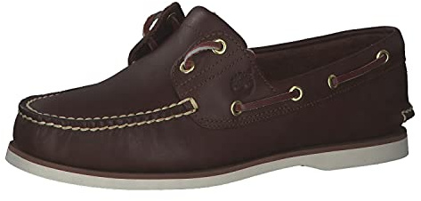 timberland Classic 2 Eye Slipper & Bootsschuhe Herren Braun Bootsschuhe Shoes