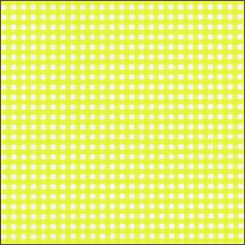 ti-flair - Servietten - Cuadros yellow - kariert / gelb weiß