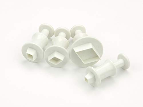Ausstecher + Stempel Raute 4er