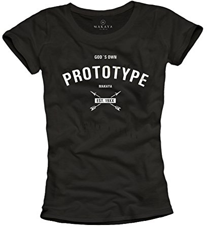 Coole Sprüche Shirts für Damen - Gods own Prototype