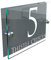House Sign Modern Glass Effect Acrylic Door Number Name Road Plate Plaque PRESA5-28W-A-C
