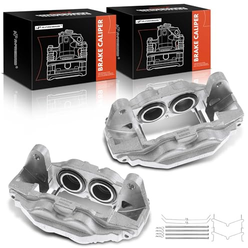 A-Premium Brake Caliper Assembly Replacement for Toyota Sequoia 2008-2015 Tundra 2007-2015 Front Driver and Passenger 2-PC
