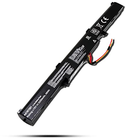 FengWings® A41N1501 L41LK2H L41LK9H, 15V 48Wh Akku für Ersatzen für ASUS N752 N752V N752VW N752VX N552 N552V N552VW N552VX GL752VL GL752VL-1A GL752VW N752VW