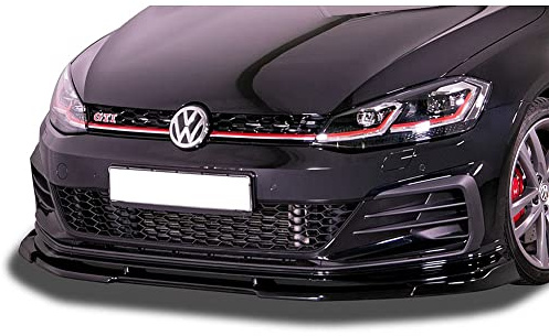 RDX Racedesign Frontspoiler Vario-X kompatibel mit Volkswagen Golf VII GTi TCR Facelift 2017-2019 (PU), Unlackiert