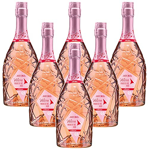 Velére Prosecco Rosè DOC extra dry Astoria (6 Flaschen 75 cl.)