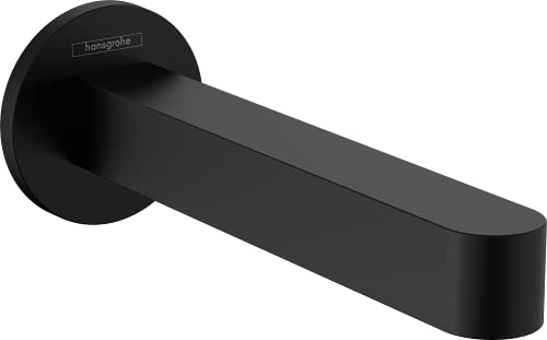 hansgrohe Wanneneinlauf Finoris, Wanneneinlauf Mattschwarz