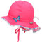 Sterntaler Mädchen Sonnenhut Blue Flower Hut, Rosa, 43