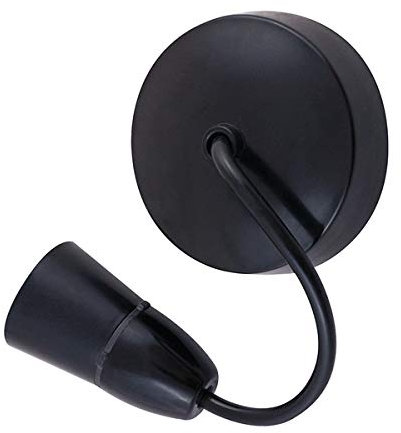 SELECTRIC 9 100W T2 Black Ceiling Pendant Lampholder E27 ES