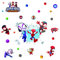 3D-Effekt Aufkleber, Ultimate Wandtattoo Kinderzimmer, Kinderzimmer, Wandtattoo Kinderzimmer Wandsticker (20541)